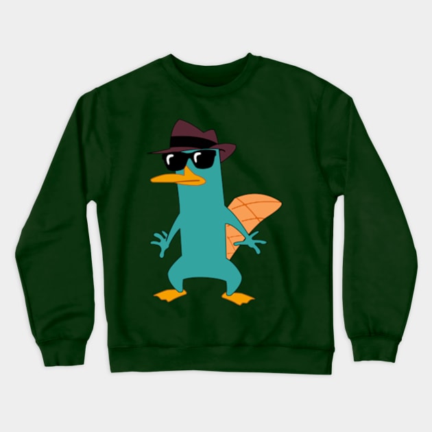 Cool Agent P Crewneck Sweatshirt by LuisP96